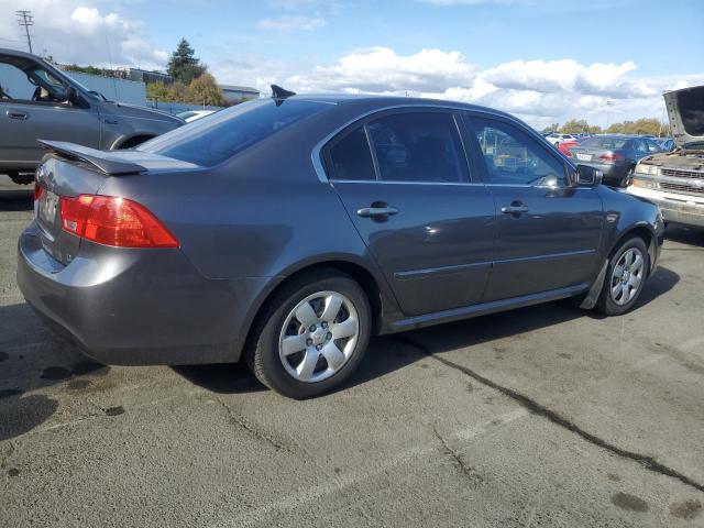 KIA OPTIMA LX 2009 charcoal  gas KNAGE228395321039 photo #4