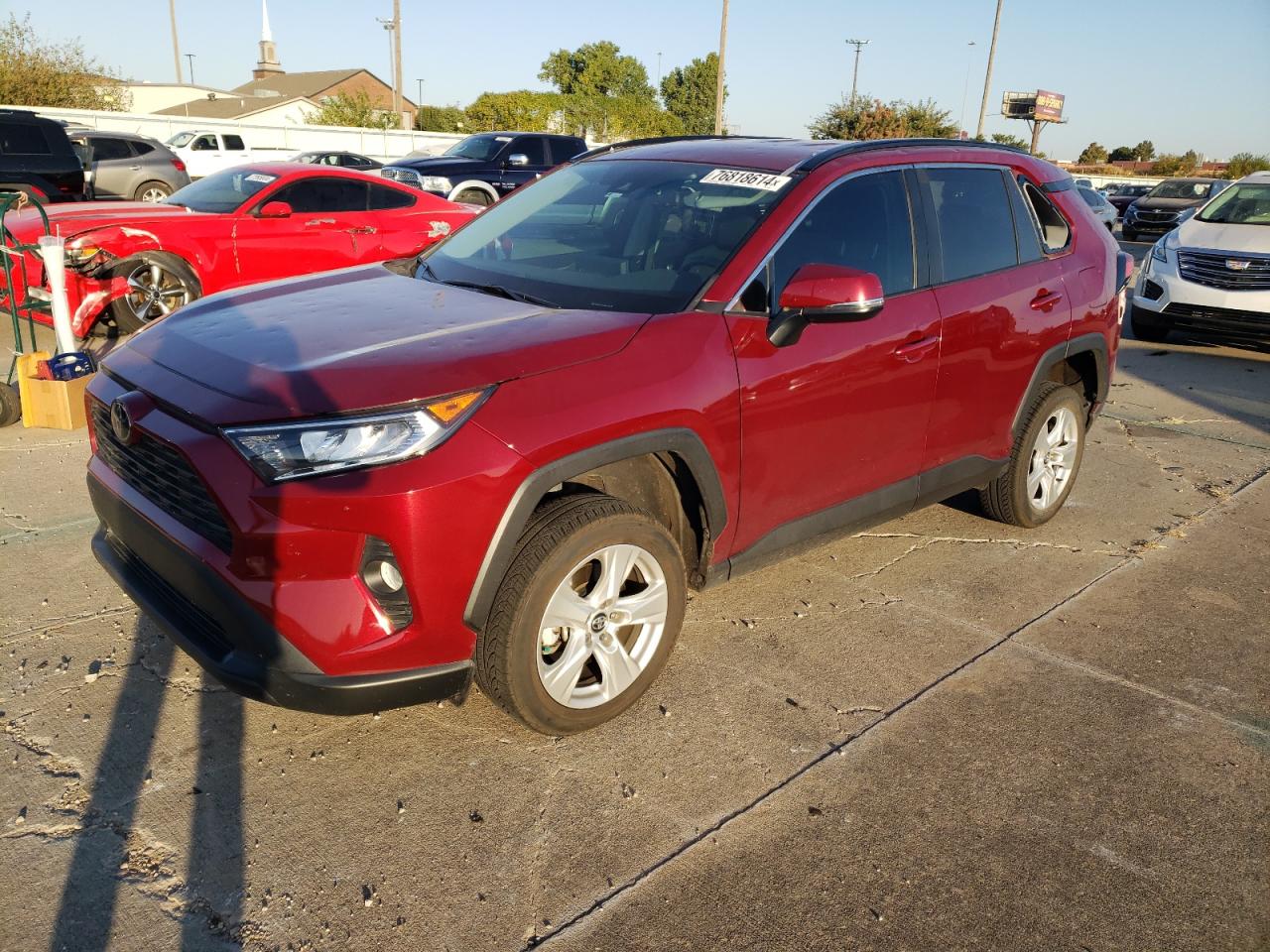 Lot #2943300719 2020 TOYOTA RAV4 XLE