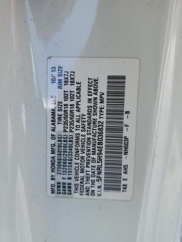 VIN 5FNRL5H94EB036832 2014 Honda Odyssey, Touring no.14