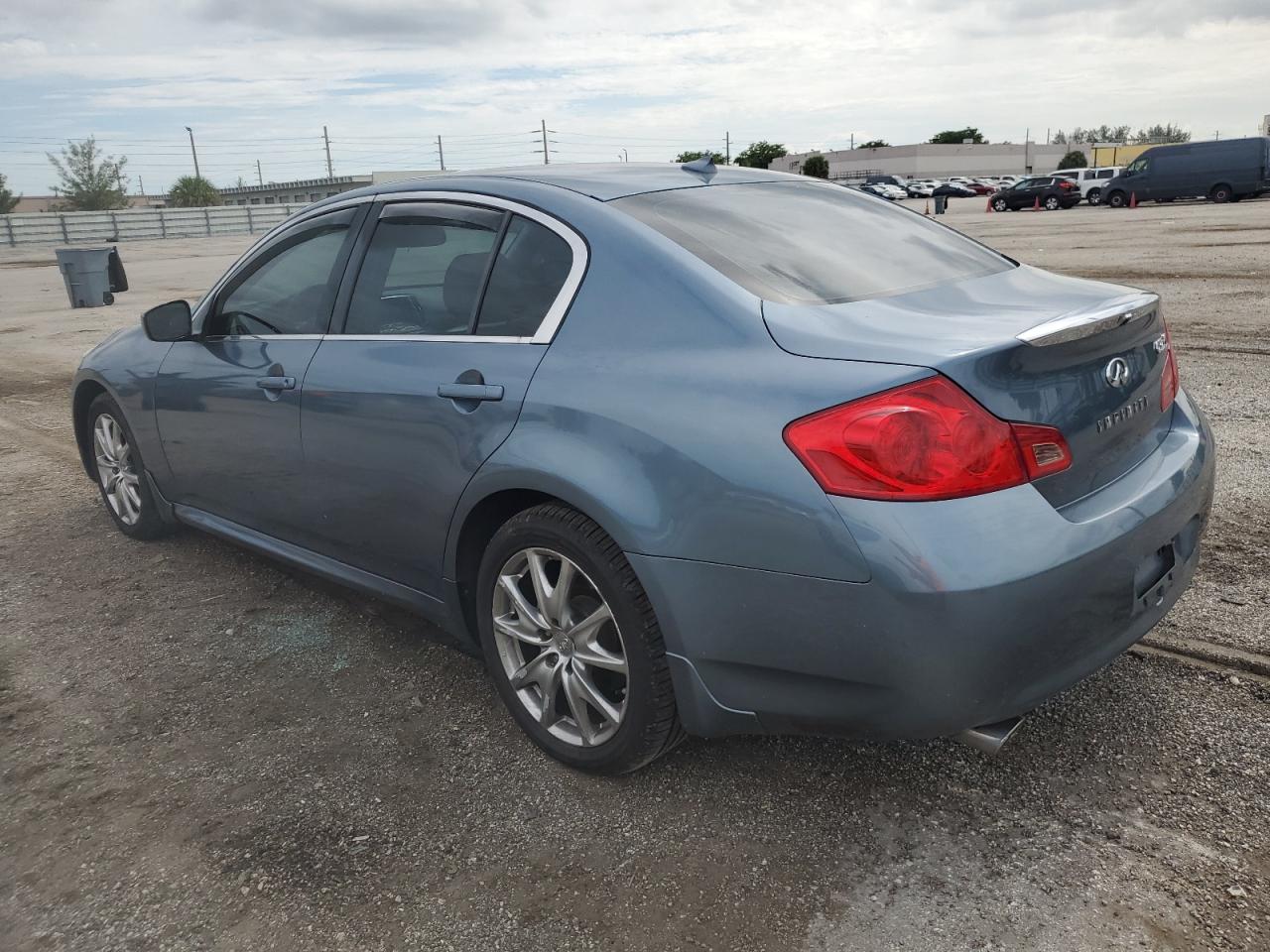 INFINITI G37 2009 blue  gas JNKCV61F79M358642 photo #3