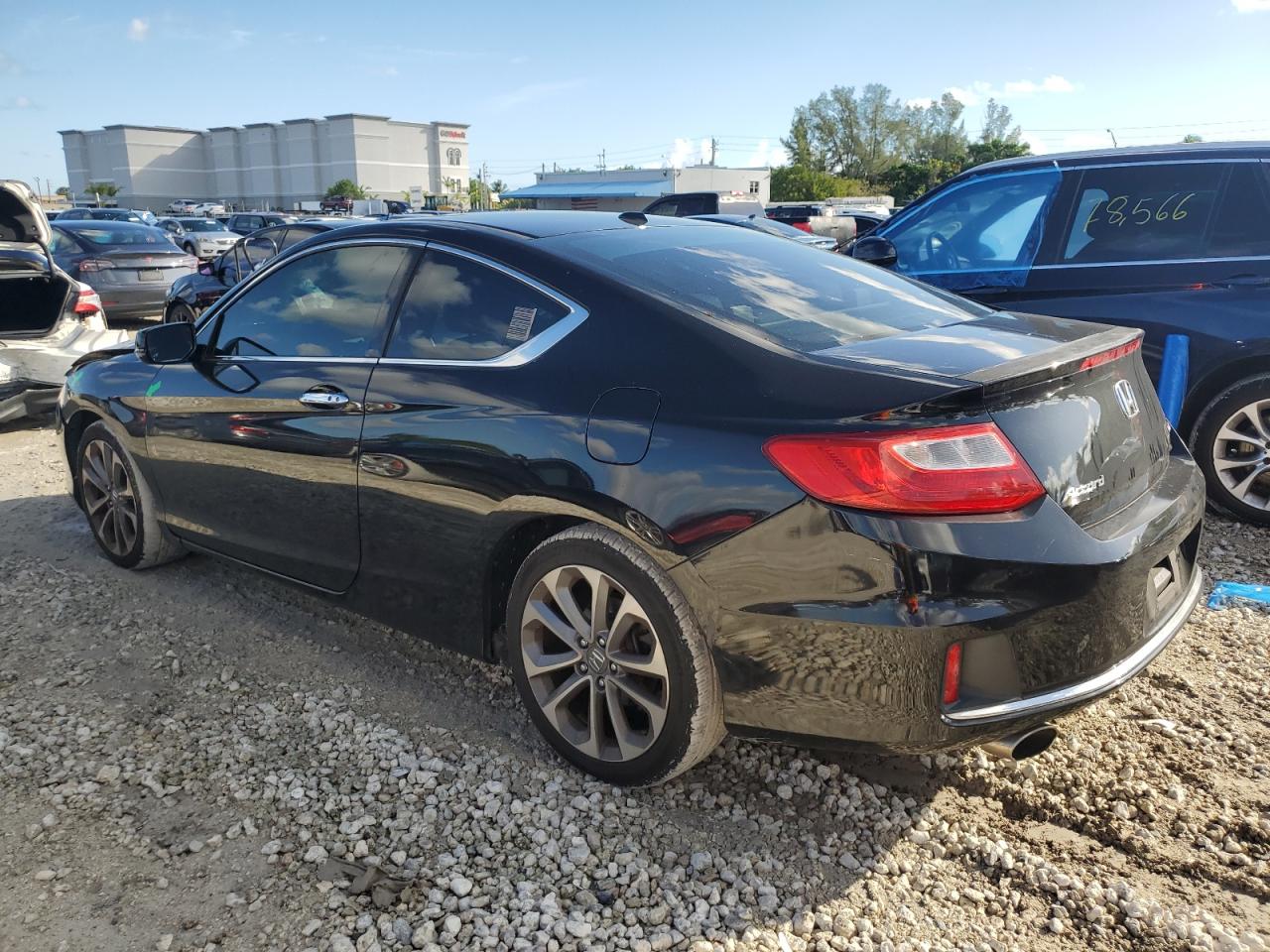 HONDA ACCORD EXL 2014 black  gas 1HGCT2B81EA000465 photo #3