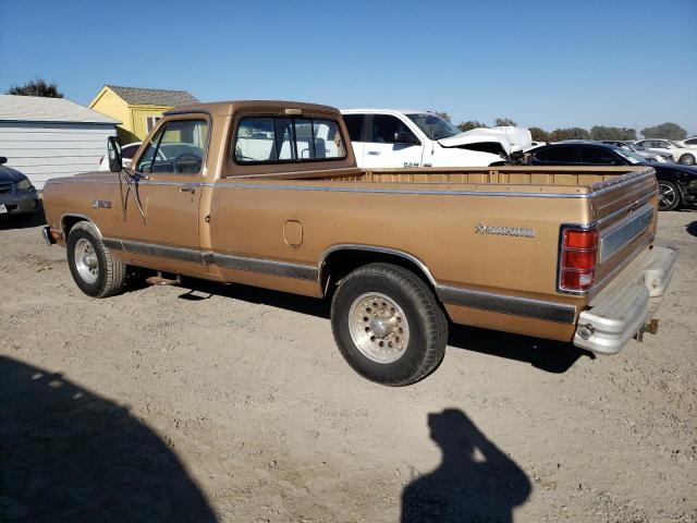 DODGE D-SERIES D 1985 brown  gas 1B7KD3412FS551108 photo #3