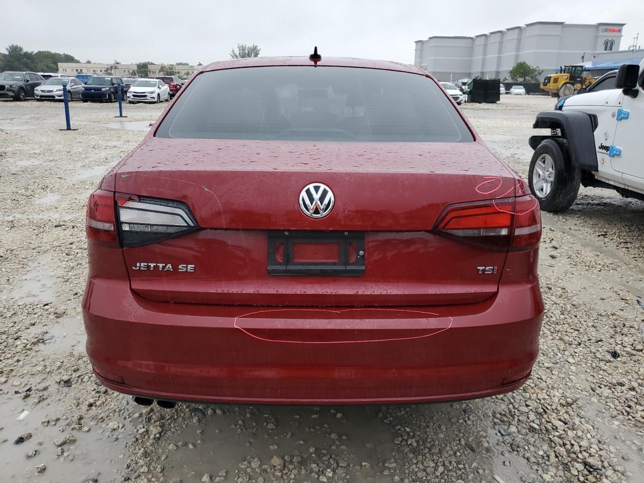 Lot #2994098263 2017 VOLKSWAGEN JETTA SE