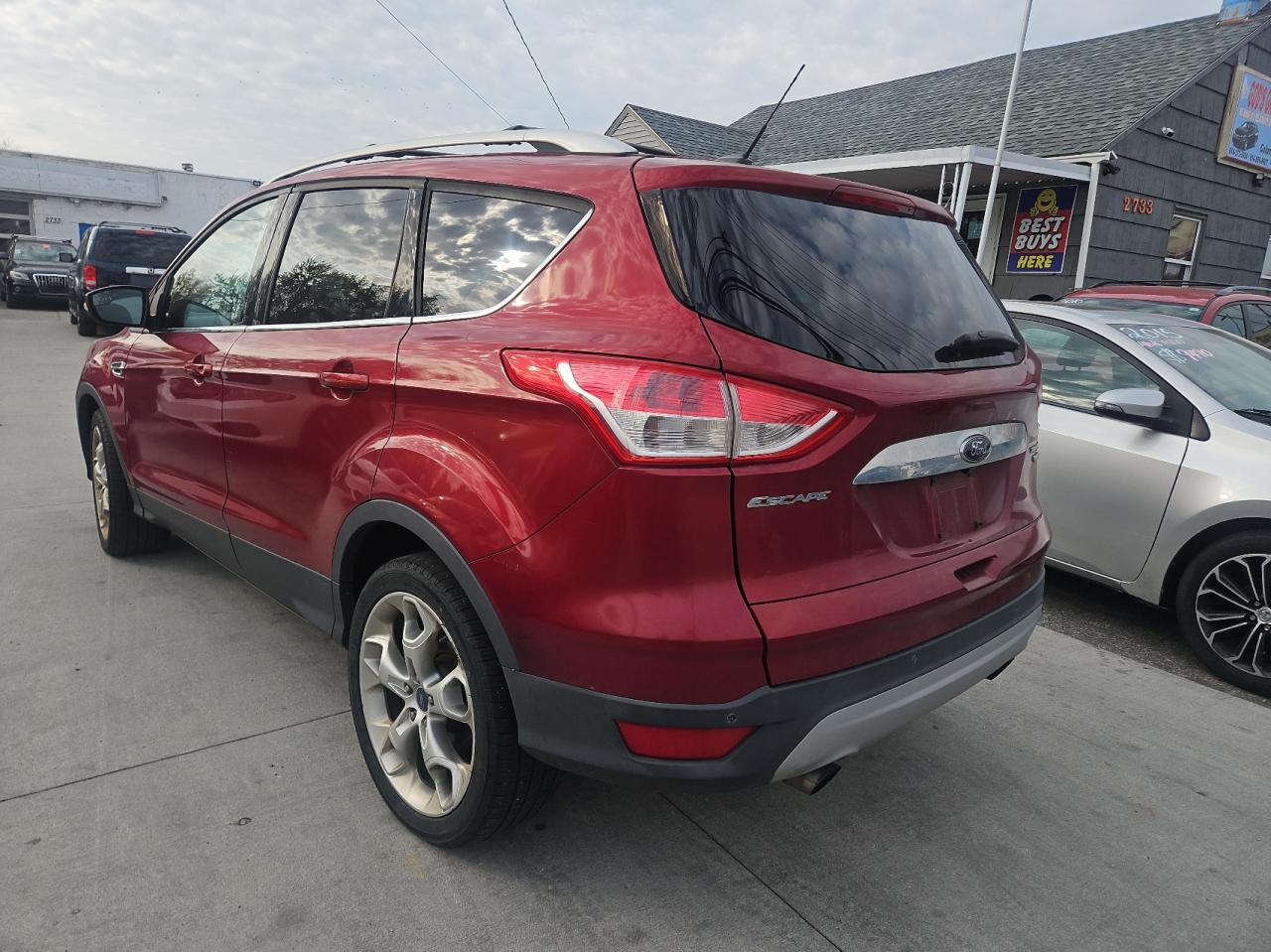 Lot #2942714797 2014 FORD ESCAPE TIT