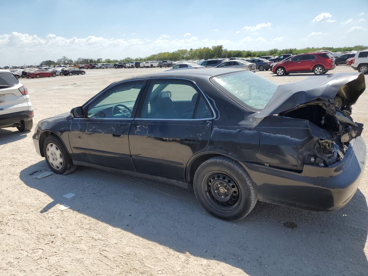 HONDA ACCORD LX 2000 black  gas 1HGCG5646YA154669 photo #3