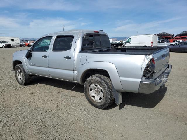 TOYOTA TACOMA DOU 2008 silver crew pic gas 5TEJU62N38Z502646 photo #3