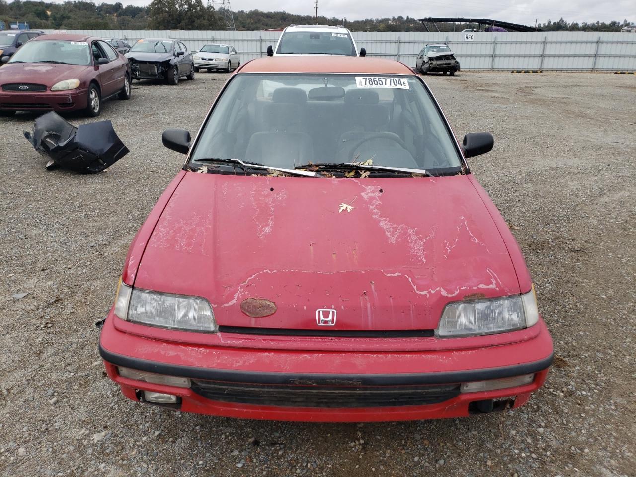 Lot #3026094162 1990 HONDA CIVIC LX