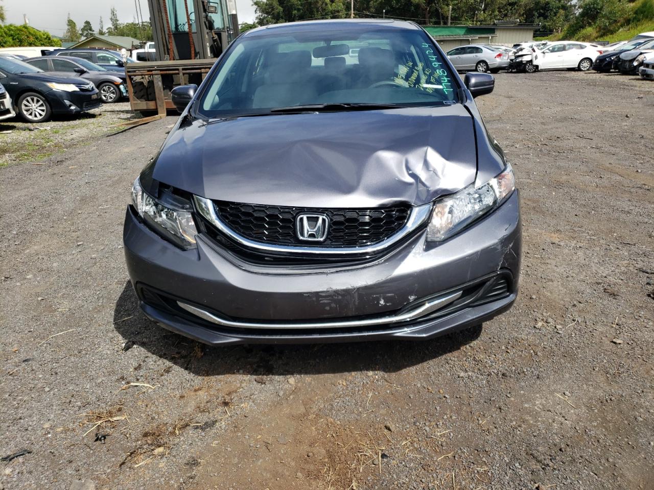 Lot #2962963361 2015 HONDA CIVIC EX