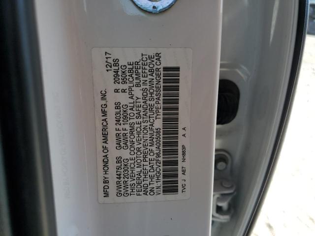 2018 HONDA ACCORD TOU - 1HGCV2F96JA005085