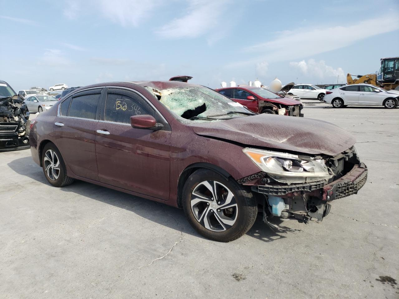 Lot #2960136040 2017 HONDA ACCORD LX