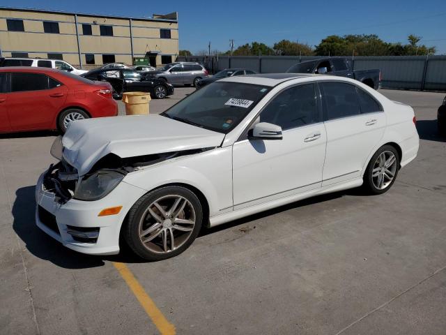 MERCEDES-BENZ C 250 2013 white  gas WDDGF4HB7DF993998 photo #1