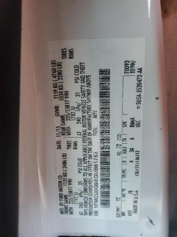 2016 FORD ESCAPE SE - 1FMCU0G9XGUB61752