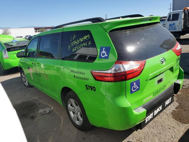 VIN 5TDKK3DC7GS746607 2016 Toyota Sienna, LE no.2