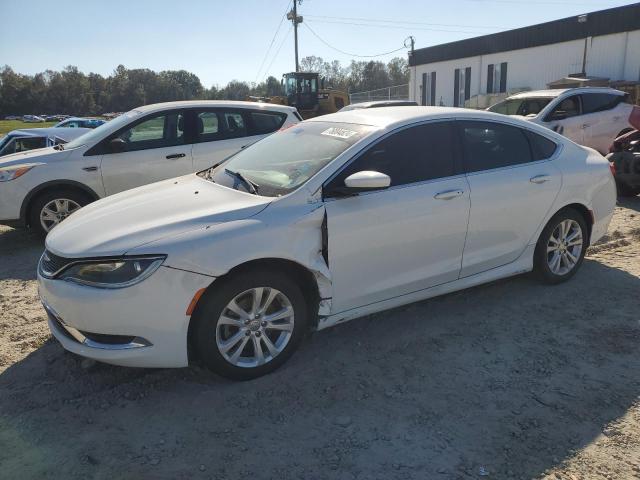 CHRYSLER 200 LIMITE 2015 white sedan 4d gas 1C3CCCAB5FN585552 photo #1