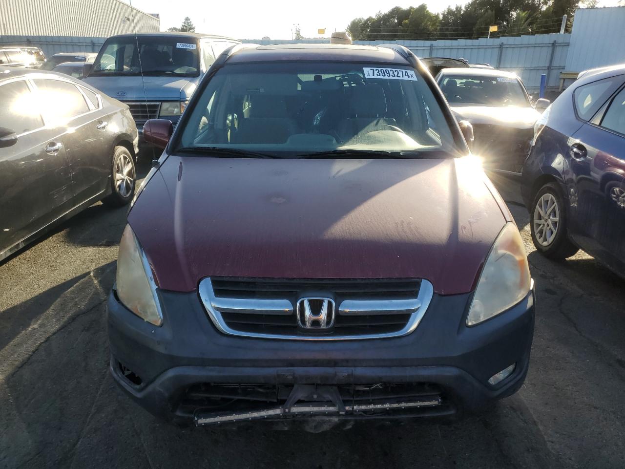 Lot #2993859305 2003 HONDA CR-V EX