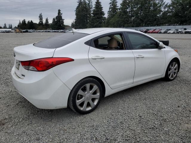 HYUNDAI ELANTRA GL 2013 white  gas 5NPDH4AE0DH232490 photo #4