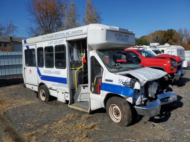 FORD ECONOLINE 2019 white  gas 1FDEE3F6XKDC53306 photo #1