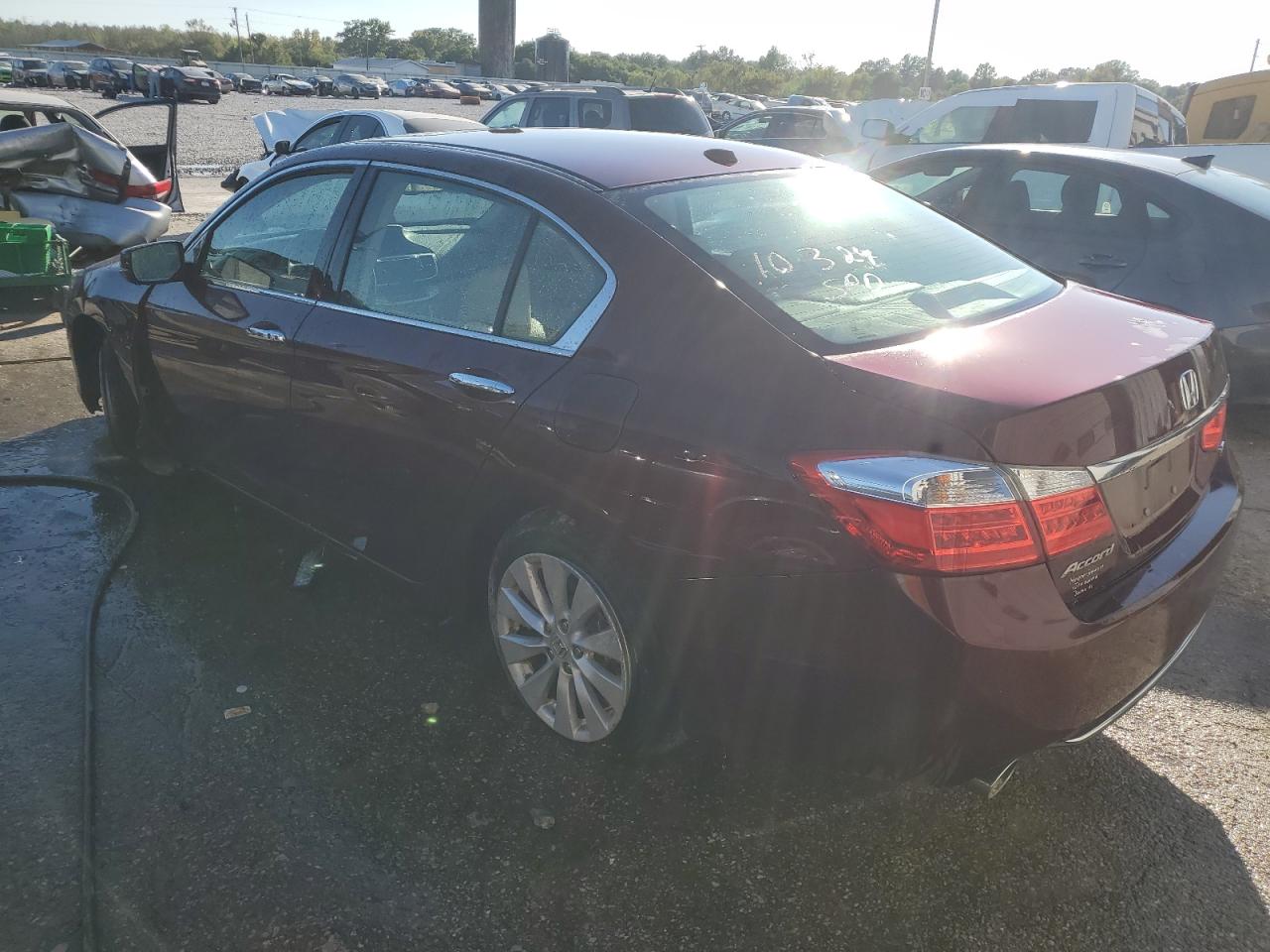 Lot #2926337445 2015 HONDA ACCORD EXL