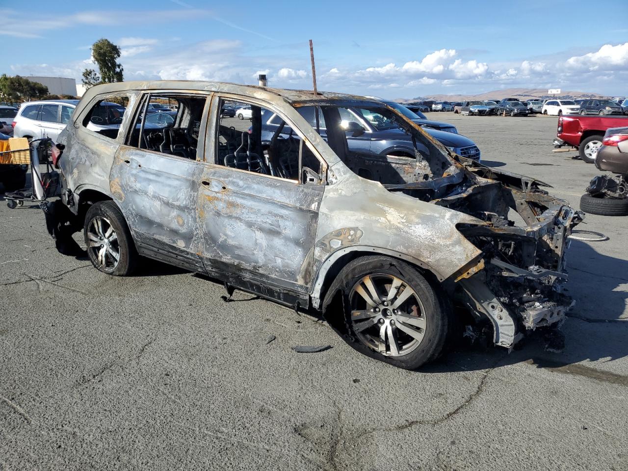 Lot #3029402703 2016 HONDA PILOT EXL