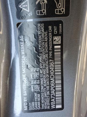 2021 BMW 430XI - WBA73AP06MCH04967