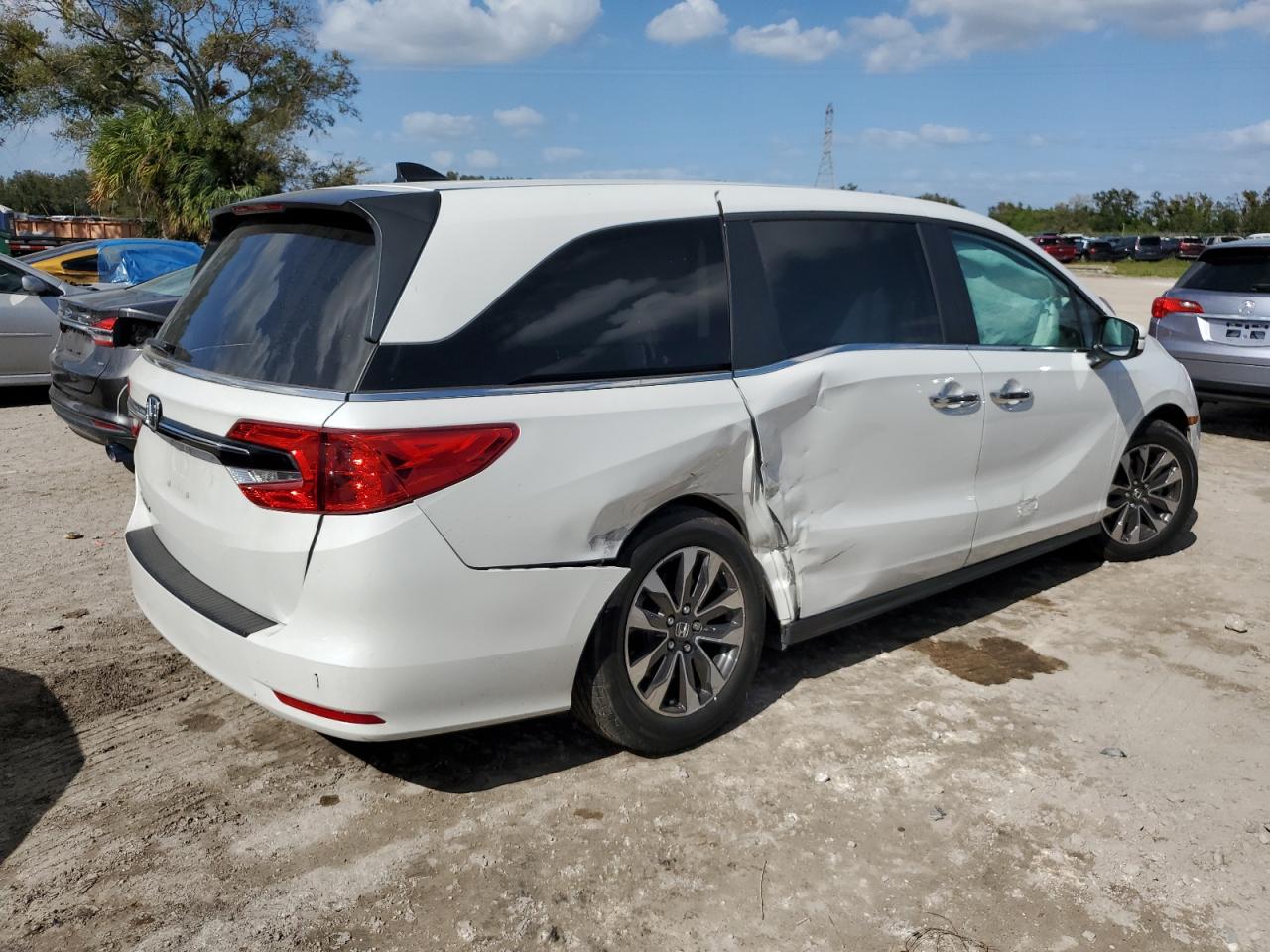 Lot #2986717137 2022 HONDA ODYSSEY EX