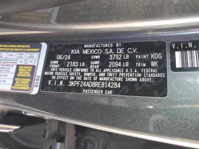 VIN 3KPF24AD8RE814284 2024 KIA Forte, LX no.12