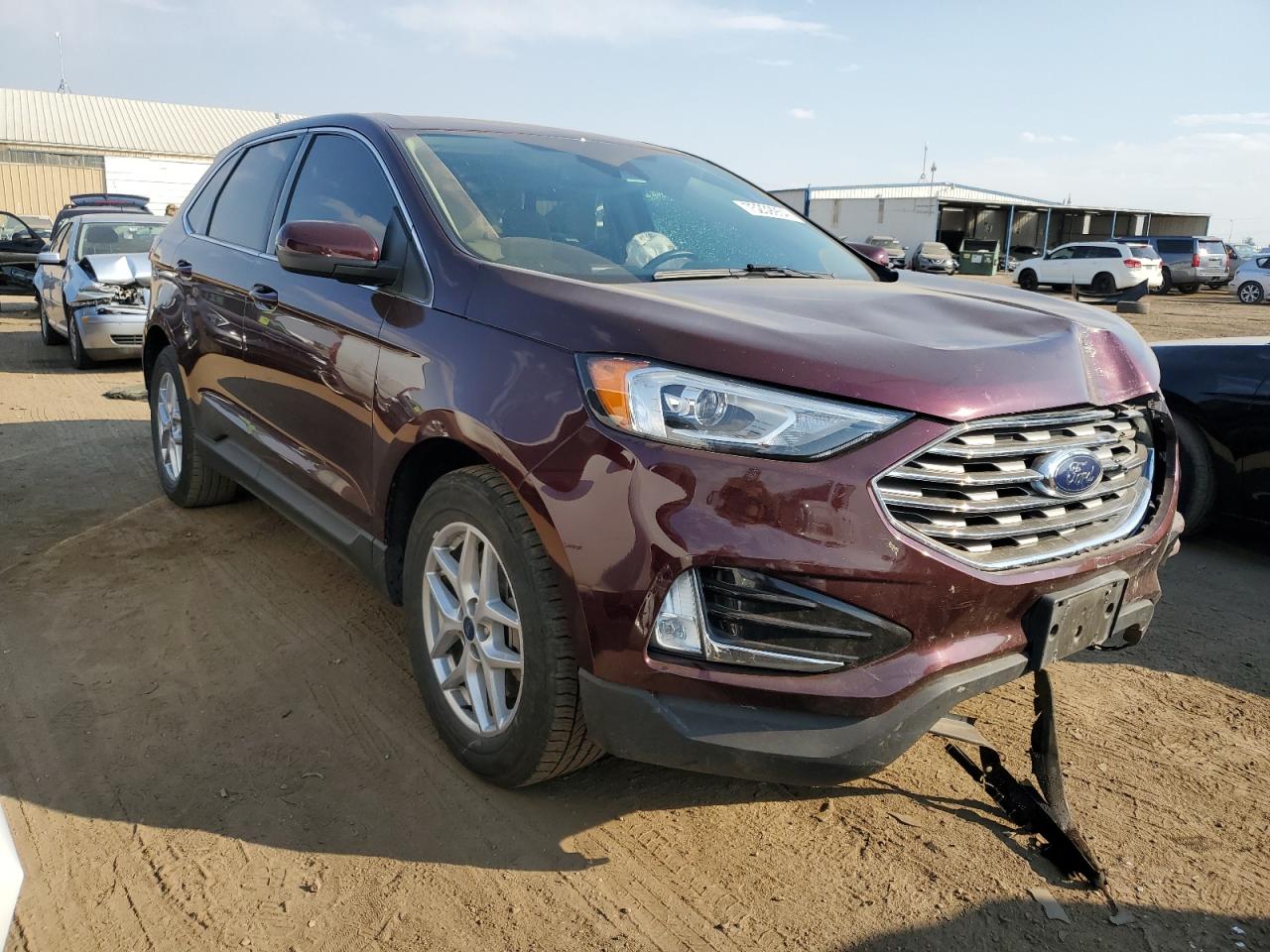 Lot #2960316762 2021 FORD EDGE SEL