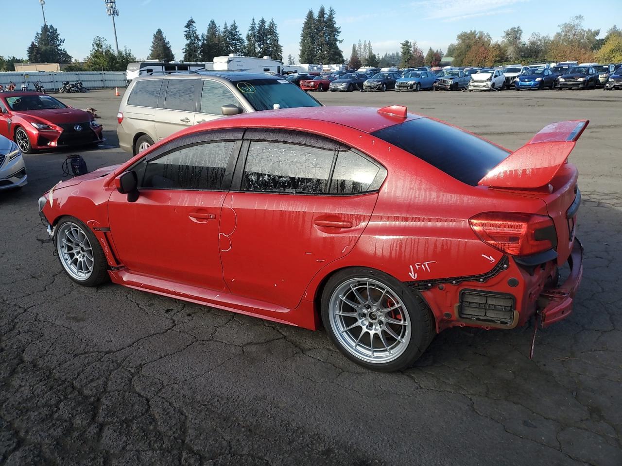 Lot #2977224161 2018 SUBARU WRX