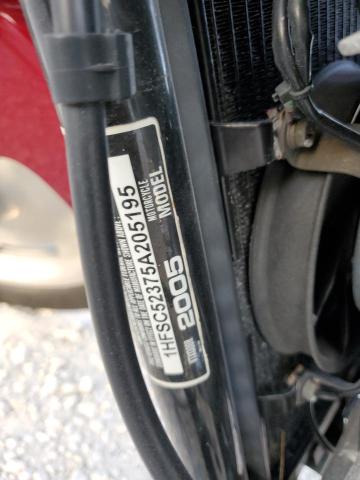 2005 HONDA VTX1300 R 1HFSC52375A205195