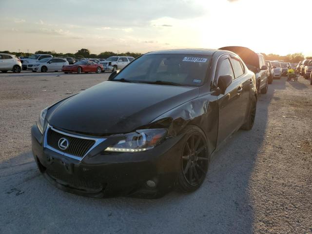 LEXUS IS 250 2011 black  gas JTHBF5C22B5136913 photo #3