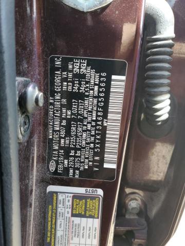 2015 KIA SORENTO LX - 5XYKT3A68FG565636