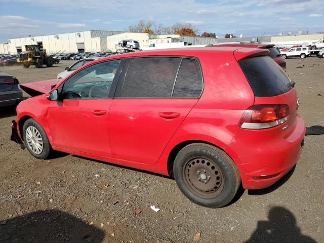 VOLKSWAGEN GOLF 2013 red hatchbac gas WVWDB7AJ7DW134325 photo #3