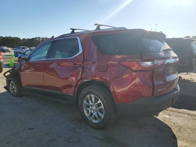 CHEVROLET TRAVERSE L 2018 burgundy  gas 1GNERGKWXJJ110689 photo #3