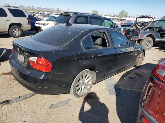 BMW 328 I 2007 black  gas WBAVA33597P140042 photo #4