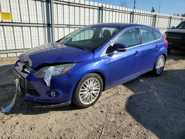 FORD FOCUS TITA 2014 blue  gas 1FADP3N21EL358485 photo #1