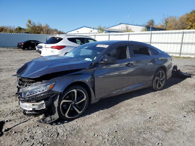 HONDA ACCORD SPO 2020 gray  gas 1HGCV1F30LA055490 photo #1