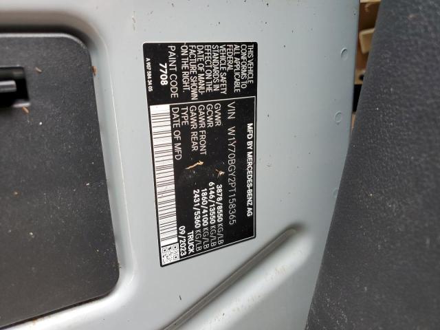 2023 MERCEDES-BENZ SPRINTER 1 W1Y70BGY2PT158365