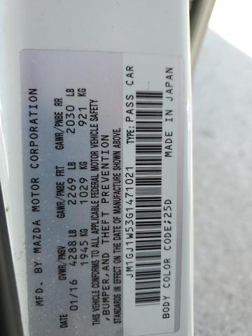 2016 MAZDA 6 GRAND TO - JM1GJ1W53G1471021
