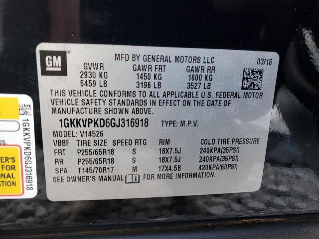 2016 GMC ACADIA SLE - 1GKKVPKD6GJ316918
