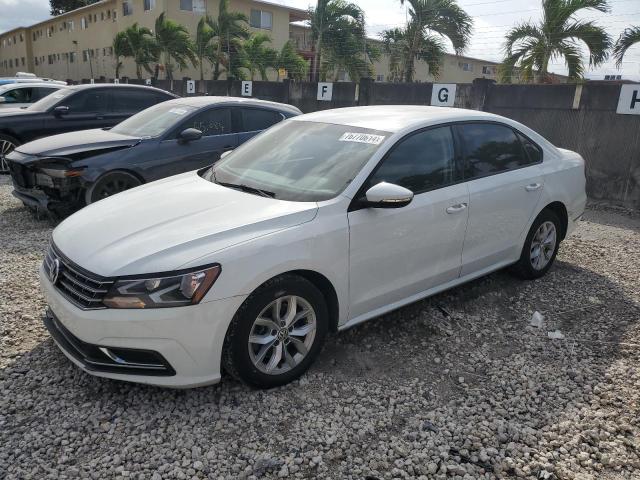 VOLKSWAGEN PASSAT S 2018 white  gas 1VWAA7A3XJC026931 photo #1