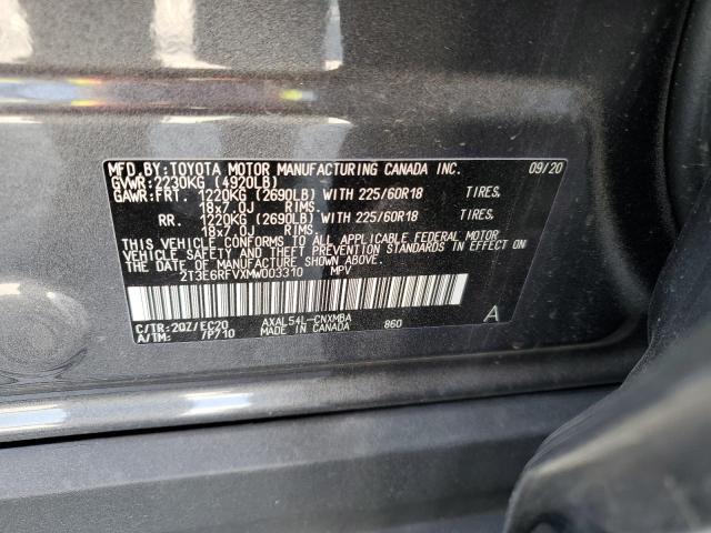 2021 TOYOTA RAV4 XSE - 2T3E6RFVXMW003310