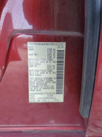 2016 NISSAN FRONTIER S - 1N6AD0ER9GN743458
