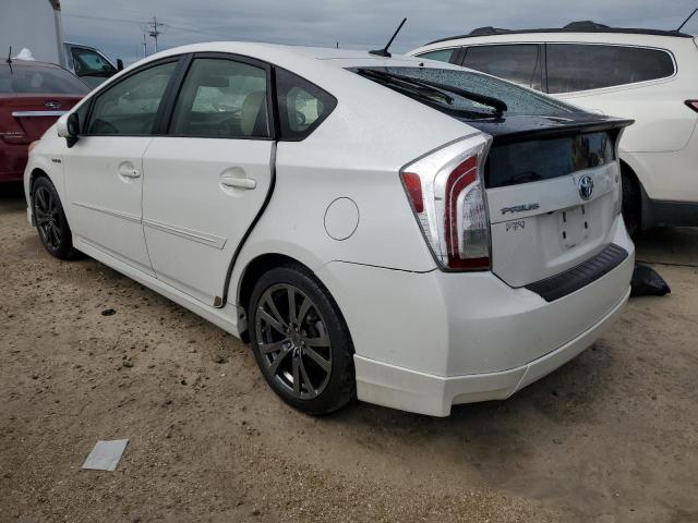 TOYOTA PRIUS 2012 white  hybrid engine JTDKN3DU0C5484462 photo #3