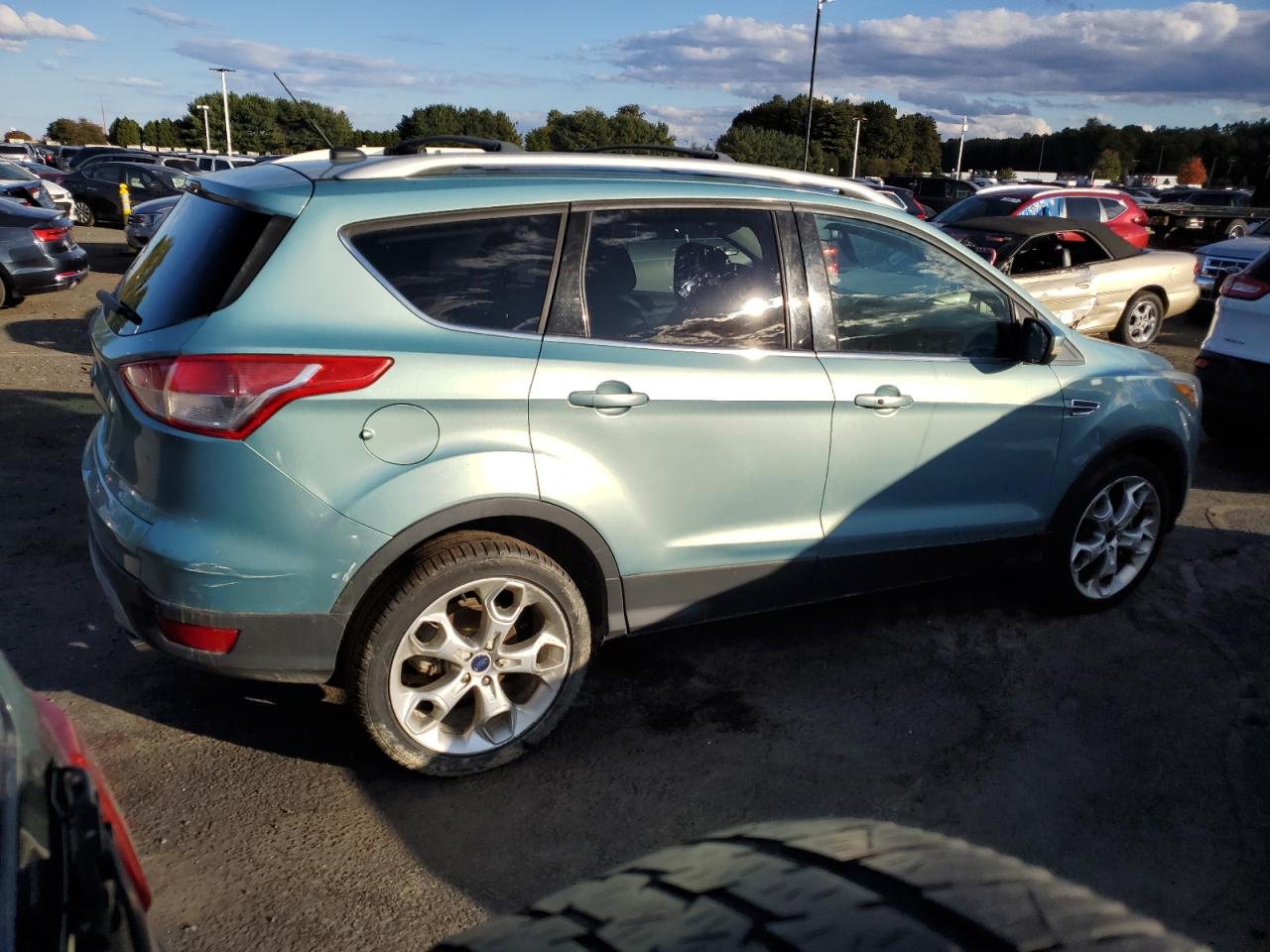 Lot #2890996015 2013 FORD ESCAPE TIT