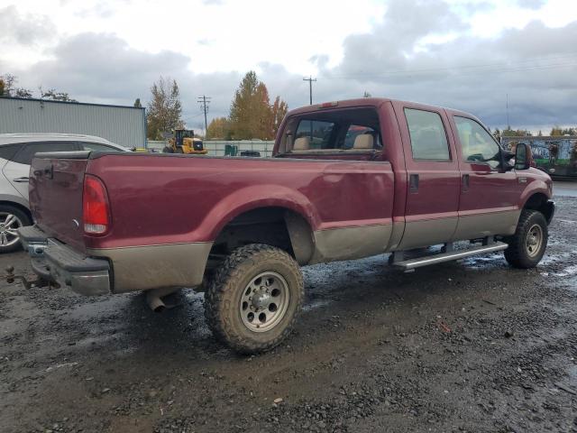 FORD F350 SUPER 2004 red  gas 1FTSW31S74EA95108 photo #4