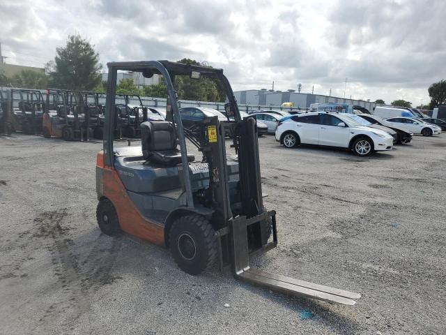 TOYOTA FORKLIFT 2015 orange   M1AF31 photo #1