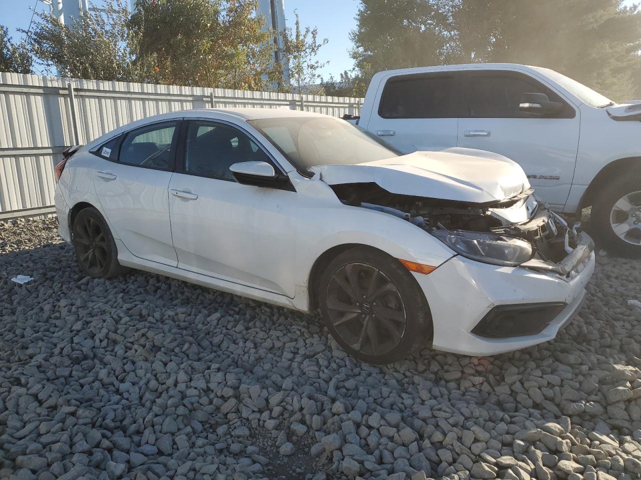 Lot #2972403449 2020 HONDA CIVIC SPOR