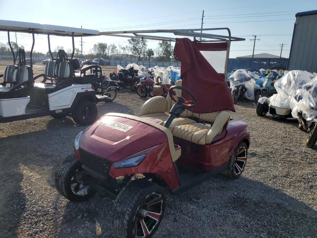 Lot #2964532197 2009 ASPT GOLF CART