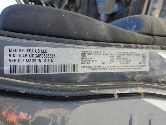 2023 DODGE DURANGO GT - 1C4RDJDG4PC606337