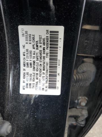 VIN 1HGCR2F50HA277451 2017 Honda Accord, Sport no.12